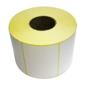 Rollo de Etiquetas  Térmicas Autoadhesivas 500 unidades para Balanza 55 x 44 mm Caja 60 Rollos precio unidad $ 71,00