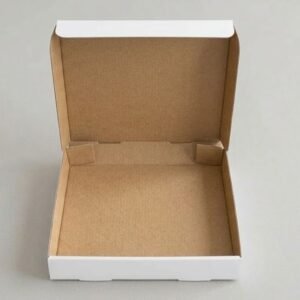 Caja de Pizza Blanca 33 x 33 x 4.5 cm 100 Unidades precio unitario  $ 20,10