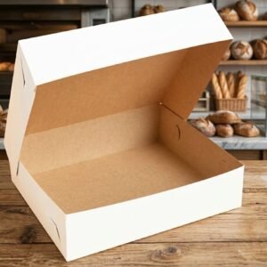 Caja para Sandwiches Grande 30 x 22 x 6,5 cm alto 100 unid. precio unidad $ 28,00