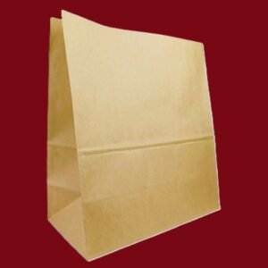 Bolsa de papel marron 28 x 30 x 14