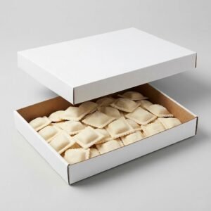 Caja para Ravioles 100 unidades. precio unitario $ 19,80
