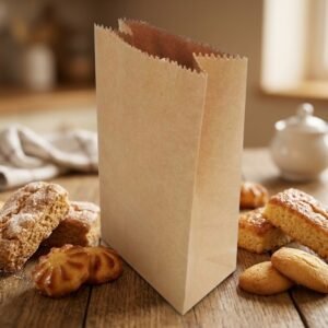 Bolsa Bizcocho Marrón 20 cm x 16 cm x 9 cm Precio por Kilo